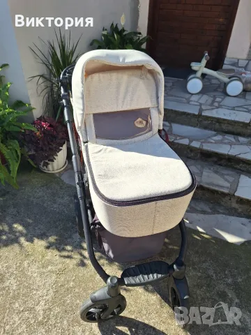 Бебешка количка 2 в 1 BeBe-Mobile Gusto , снимка 9 - Детски колички - 55511218