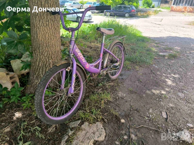Детски велосипед 20 цола лилав, снимка 2 - Велосипеди - 54940785