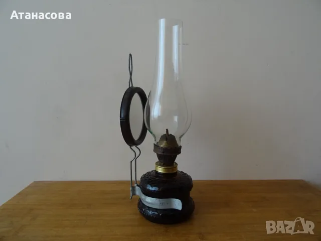 Рядка газена газова лампа 1950 г, снимка 3 - Антикварни и старинни предмети - 55355137