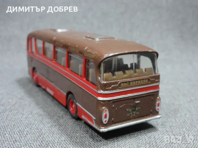 1/76 СТАРА РЕТРО МЕТАЛНА КОЛИЧКА АВТОБУС HARRINGTON CAVALIER COACH, снимка 3 - Колекции - 55423715
