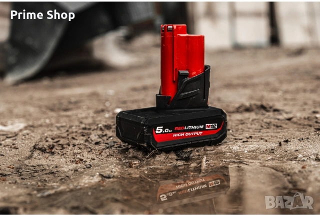 Акумулаторна батерия MIlwaukee M12 HB5/ 5Ah, снимка 2 - Други машини и части - 55151158