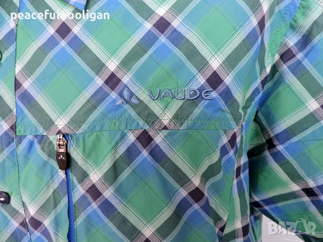 VAUDE мъжка карирана риза – XL (Outdoor / Hiking), снимка 9 - Ризи - 54986087