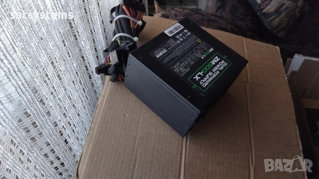 Компютърно захранване 500W Zalman ZM500-LX ATX12V VER:2.31 120mm FAN, снимка 11 - Захранвания и кутии - 54556877