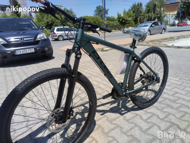 CROSS Велосипед 27.5" GRX 9 зелен, снимка 7 - Велосипеди - 54645662