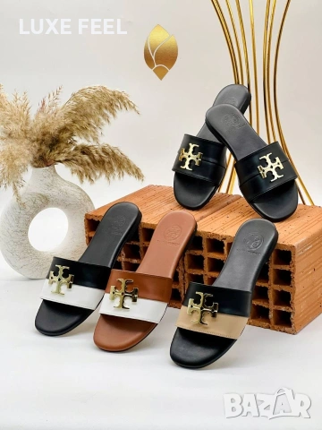 Tory Burch⚜️MIU MIU ⚜️ HERMES ⚜️ CHANEL⚜️Дамски Чехли , снимка 4 - Чехли - 54729256