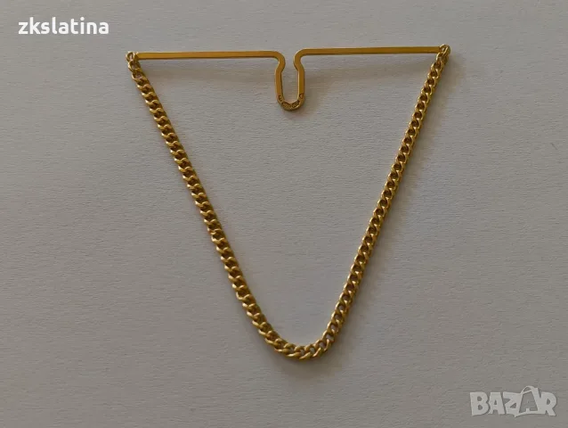 ***ТОП ЦЕНА*** Златна игла за вратовръзка 2,6 грама 14 К, снимка 4 - Други - 55584232