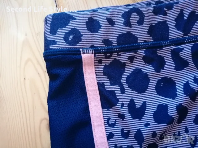 Nike Dri-FIT оригинален дамски къс клин / къси спортни панталонки с леопардов принт р-р S, снимка 10 - Къси панталони и бермуди - 55692419
