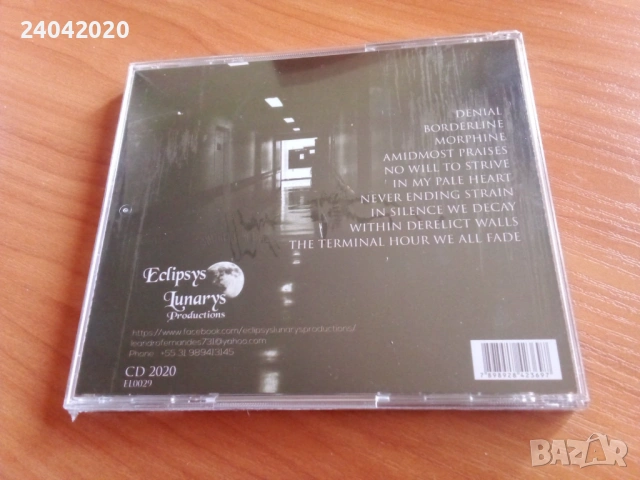 NEW! Denial Of Light – The Terminal Hour We All Fade Great old school Doom/Death Metal from Brazil, снимка 2 - CD дискове - 54135570