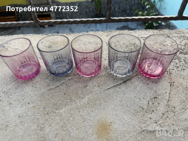 Цветни чаши, снимка 4 - Чаши - 54896591