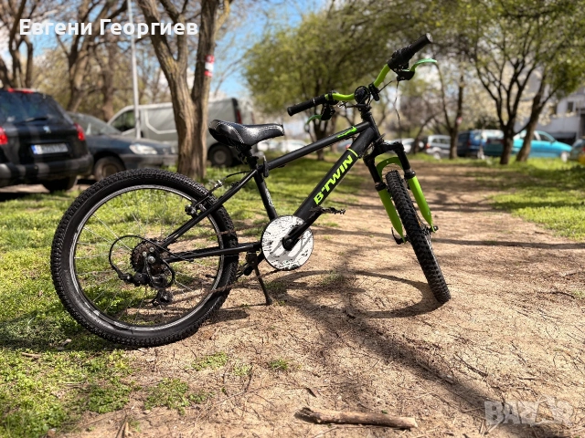 Детско колело B Twin 20 цола Shimano 6 скорости, снимка 2 - Велосипеди - 54311908