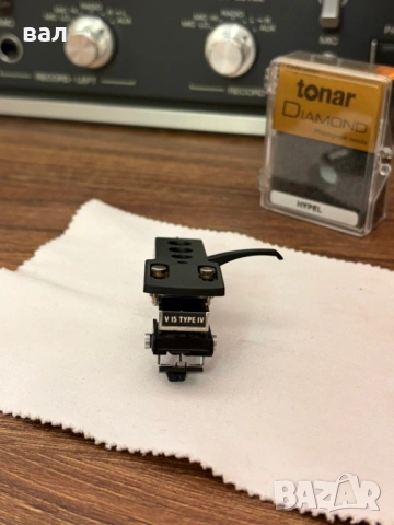 Shure V15 Type IV + NEW Tonar Hyper-Elliptical Stylus , Plug & Play, снимка 5 - Грамофони - 51769843