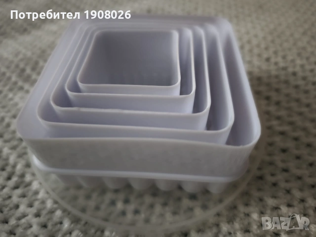 Комплект формички за сладки от 5 броя (звезди, сърца и други) - ЧИСТО НОВИ!, снимка 11 - Декорация - 55186884