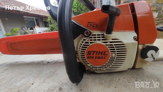 STIHL MS 260 C  - резачка за дърва , снимка 3 - Моторни триони/резачки - 55389352