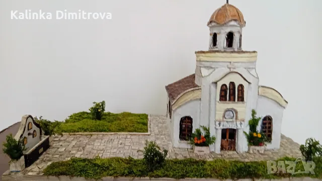 Макет на храм св.Атанасий-гр.Харманли., снимка 13 - Декорация за дома - 55494419
