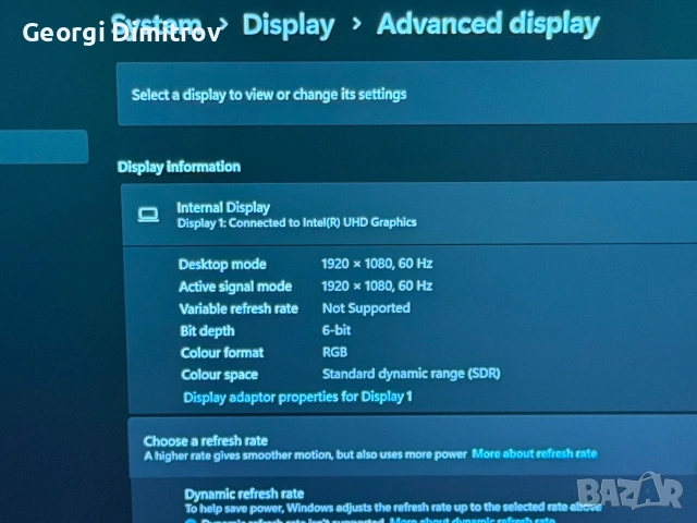 Dell Latitude 5430 i5-1245U/16RAM DDR4/256GB SSD/Iris XE Graphics/отличен, снимка 5 - Лаптопи за работа - 54982081