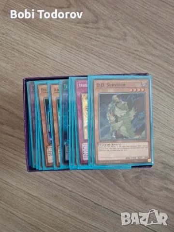Оригинални карти yu-gi-oh TCG и GX с протектори, снимка 3 - Карти за игра - 55377954