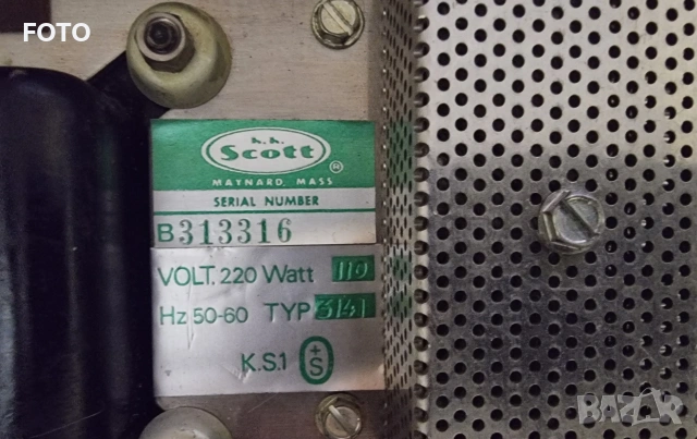 Scott 3141, снимка 9 - Ресийвъри, усилватели, смесителни пултове - 54812905