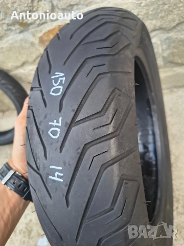 150 70 14 michelin city grip задна гума гуми скутер, снимка 2 - Гуми и джанти - 55125300
