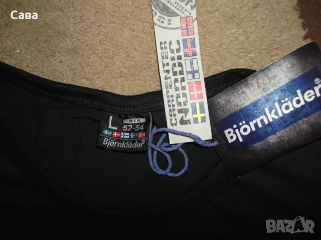 Тениска BJORNKLADER  мъжка,Л, снимка 5 - Тениски - 55343230