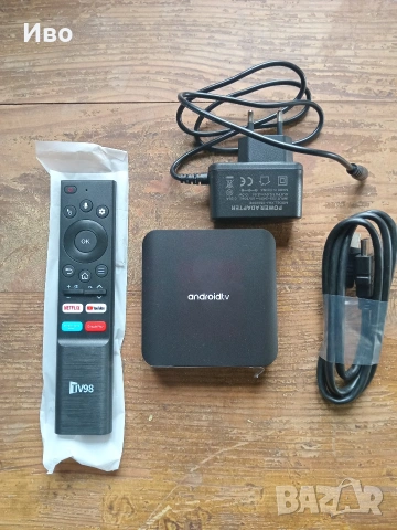 Android TV Box TV98 ATV Plus – Android 14, 8K, WiFi 5G, Bluetooth, снимка 5 - Приемници и антени - 54370479