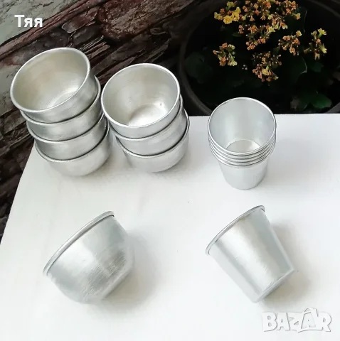 Алуминиеви шоли за крем карамел, снимка 2 - Форми - 54446962