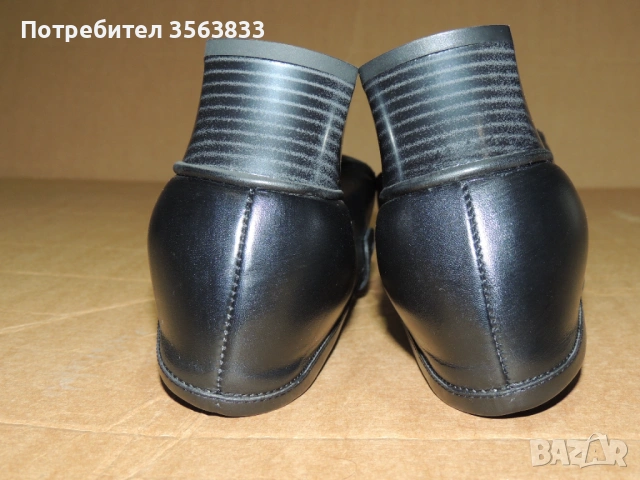 Дамски обувки  DAMA PIKA от естествена черна кожа., снимка 15 - Дамски елегантни обувки - 54182771