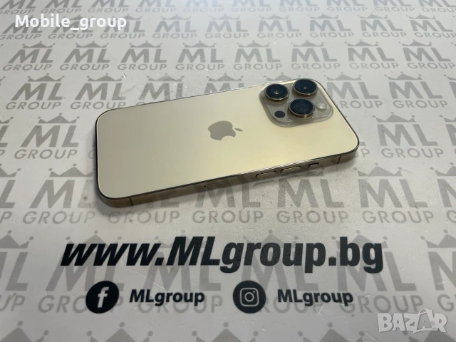 #MLgroup предлага iPhone 14 Pro 128GB Gold 77%, втора употреба., снимка 3 - Apple iPhone - 55025633