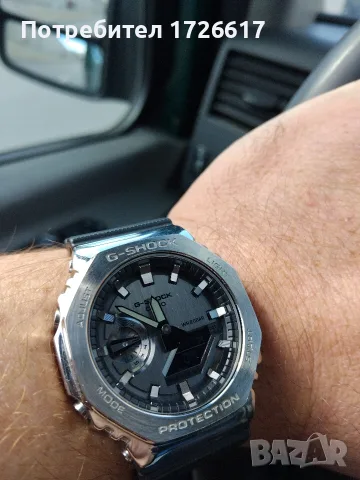 Casio gm-2100 g-shock, снимка 3 - Каишки за часовници - 55423028