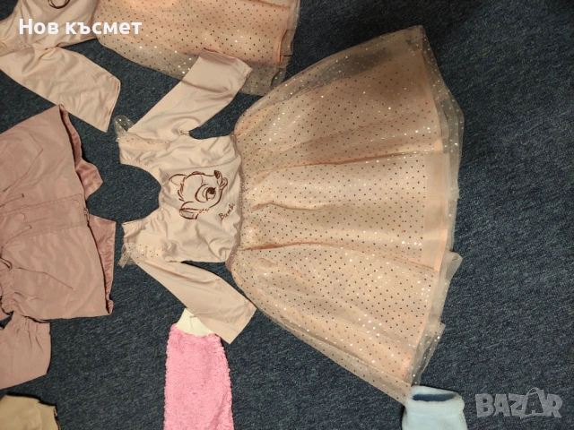 Нови детски дрехи H&M за момиче, размер 98/104, 104, 116, 134 рокля Bambie , снимка 9 - Детски Блузи и туники - 54010818