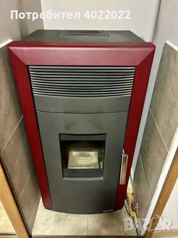Пелетна камина/печка/котел с водна риза Алфа Плам (Alfa Plam), снимка 3 - Пелети - 55659893