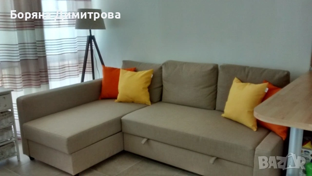 Продава се двустаен апартамент в с. Лозенец обл.Бургас на първа линия - обзаведен, снимка 2 - Апартаменти - 55010174