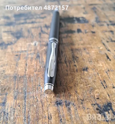 химикалка Cerruti 1881 Черути Oxford черен мат метална, снимка 7 - Колекции - 55577881