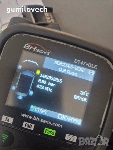 Оригинални Сензори за налягане на гумите TPMS Мерцедес , снимка 9 - Гуми и джанти - 54677015