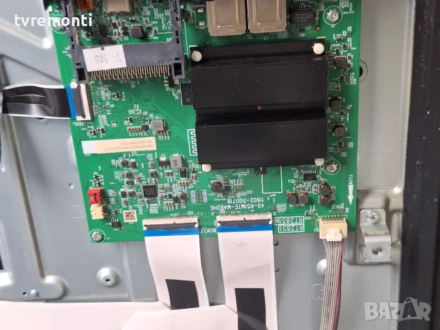 Main Board. 40-R51MTE-MAB2HG. 11602-500718 , for TCL Модел  43C635A DISPLAY LVU430NDLL , снимка 3 - Части и Платки - 55485494