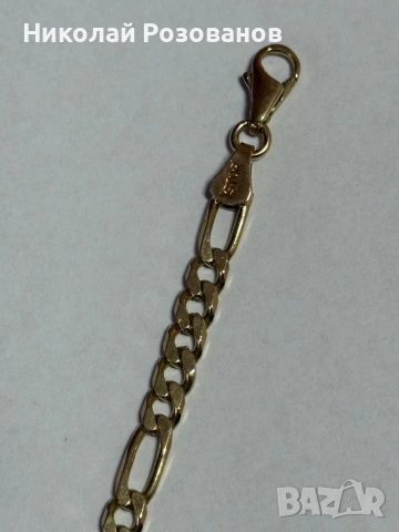 Златна гривна унисекс НОВА, снимка 3 - Гривни - 54274042