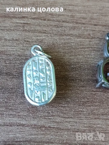 Сребърни висулки, снимка 3 - Колиета, медальони, синджири - 55340513