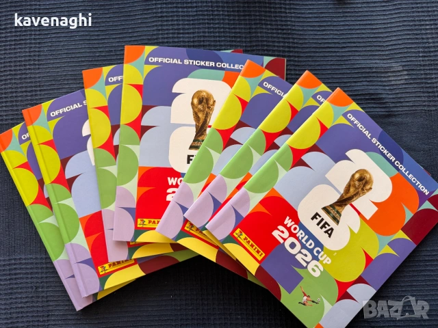 ПРОДАВАМ: Panini WORLD CUP 2026 празен албум + всички стикери, снимка 2 - Колекции - 54098072
