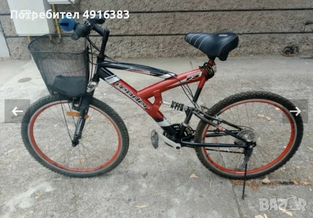 Продавам велосипед Leader Doberman FS малко употребяван в отлично състояние, снимка 2 - Велосипеди - 55631966