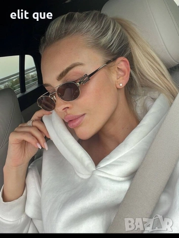 очила с черен обикновен калъф и ув защита miu miu fendi , снимка 5 - Слънчеви и диоптрични очила - 55218608