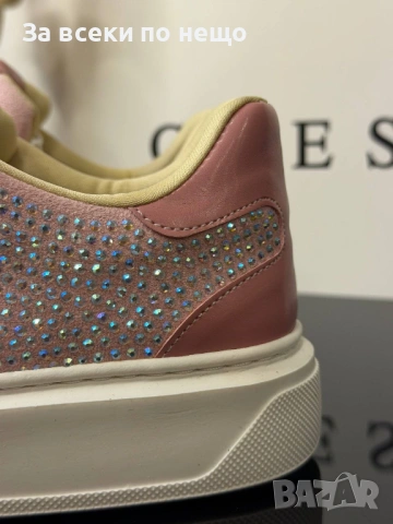 Guess Дамски Маратонки С Кристали👟Дамски Спортни Обувки С Камъни Гес Код A1199, снимка 3 - Маратонки - 54373882