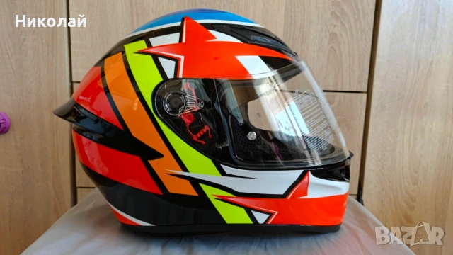 Каска AGV K1 Rodrigo, снимка 5 - Аксесоари и консумативи - 55064760