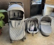 KIKKA BOO Комбинирана количка 3в1 VICENZA GREY, снимка 2