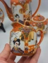 Satsuma Japan японски порцеланов сервиз за кафе,  „Lithophane Geisha“, снимка 14