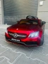 Детска Акумулаторна кола Mercedes Benz C63s AMG червена , снимка 3