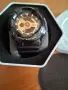 оригинален дамски часовник Casio Baby-G, модел BA-110 цвят: черно със златен циферблат. , снимка 2