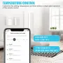 Интелигентен WiFi контакт с термостат и температурен датчик 15A, Smart Life, Alexa, Google, снимка 5