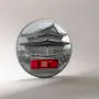 5 oz. - 25 долара 2024 Палау - Двореца  Кьонбоккун в Сеул - Tiffany Art, снимка 10