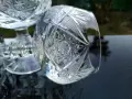 Български кристален сервиз за ликьор, ракия - нов !, снимка 7