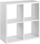 Етажерка с 4 рафта квадрат 72 x 72 x 30 см Шкаф, снимка 3