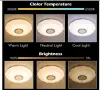 T-SUN 36W димируем LED осветително тяло за таван с Bluetooth високоговорител, RGB лампа , снимка 4